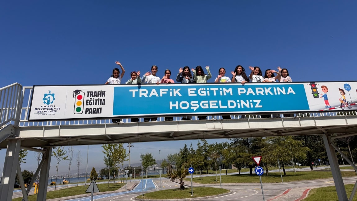 4/B SINIFI TRAFİK EĞİTİM PARKI'NDA